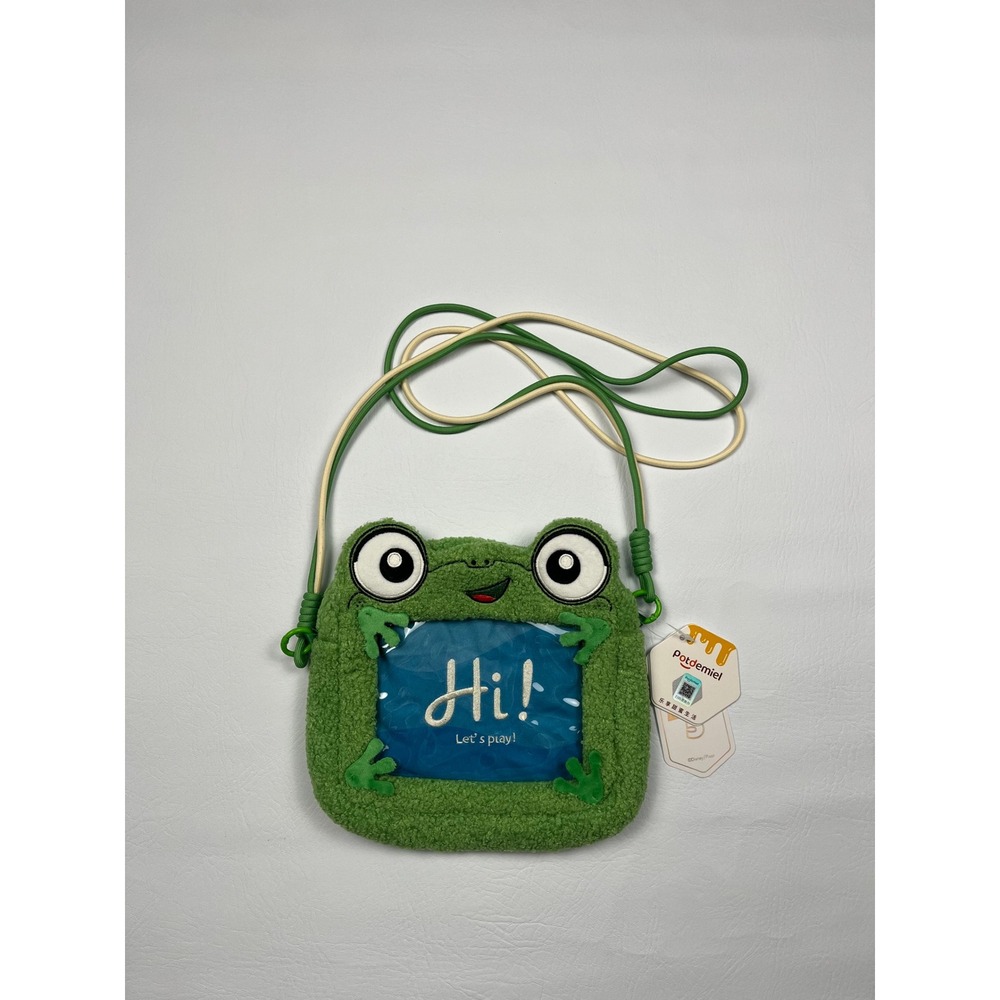 Disney Potdemiel Lilypad Frog Crossbody Bag Women's Green Toy Story 5 Plush